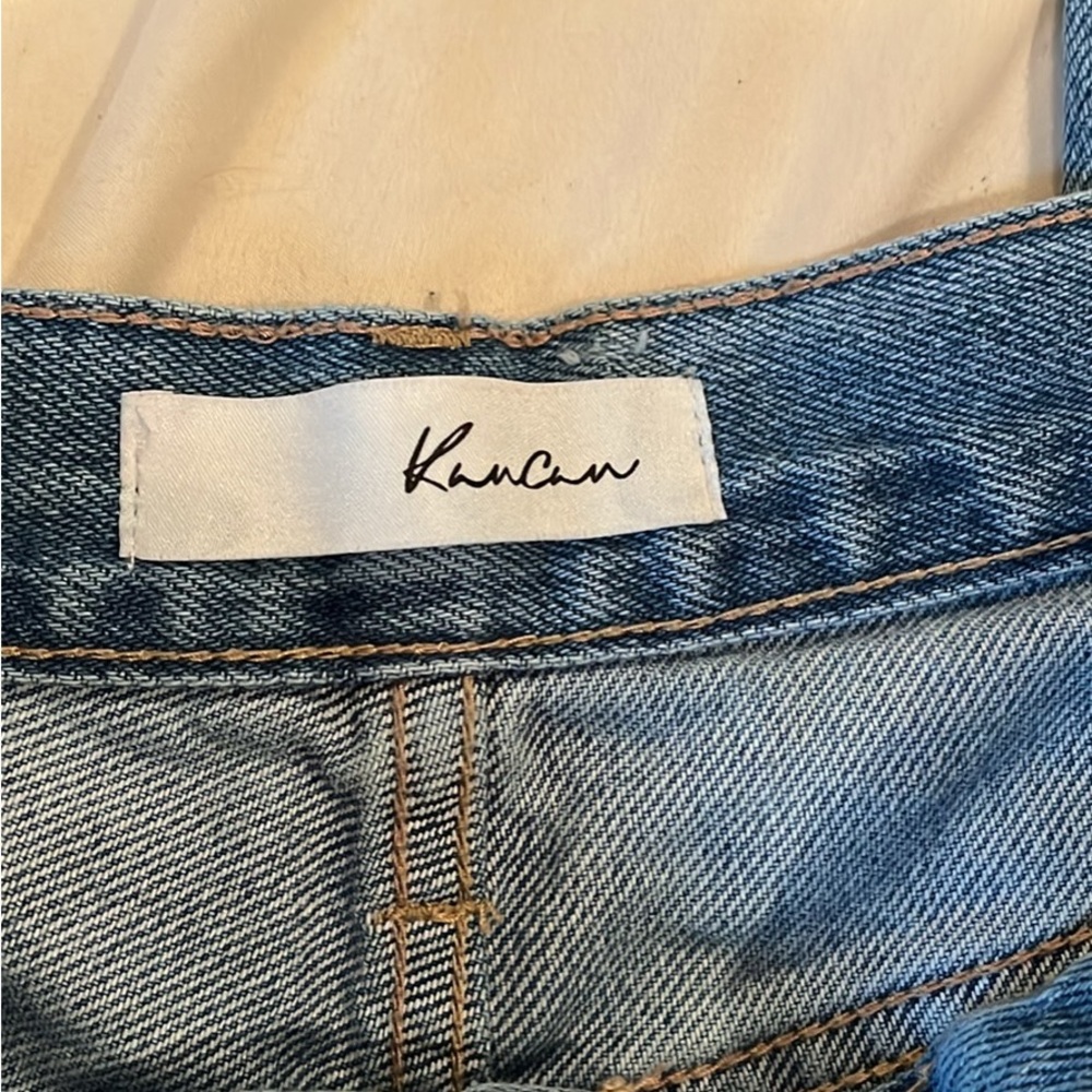 KanCan Medium Blue Denim Jeans with Contrast Stitching